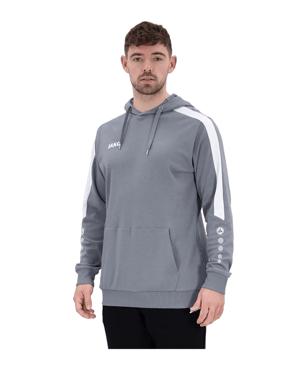 JAKO Power Hoody Grijs K840 - grijs