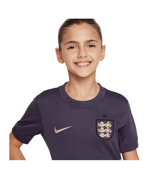 Nike England Trikot Away EM 2024 Kids Lila F573 - lila