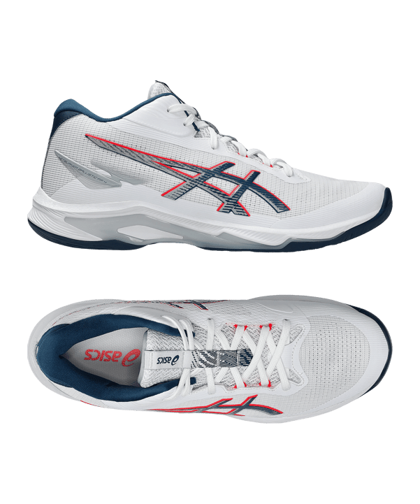 ASICS Netburner Ballistic FF Mt 4 Bianco - bianco