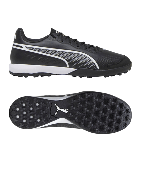 PUMA KING Pro TT Eclipse Schwarz Weiss F01 - schwarz