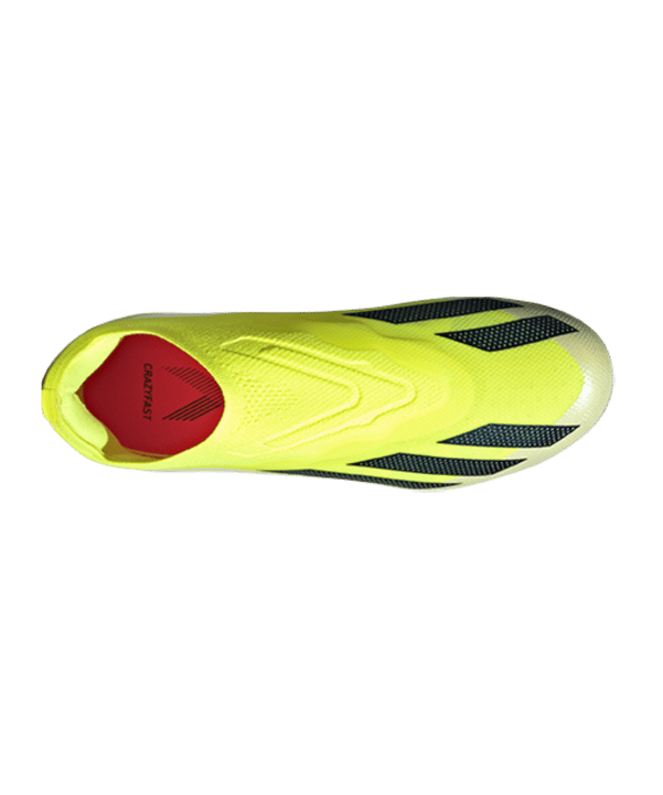 adidas X Crazyfast Elite LL FG Solar Energy Kids Gelb Schwarz Weiss - gelb