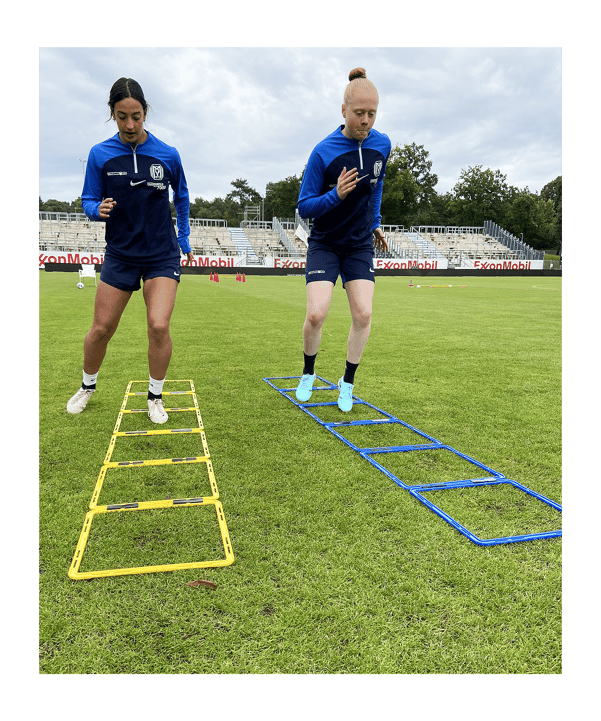 Cawila ACADEMY SQUARE | 6er Set | rot - blau