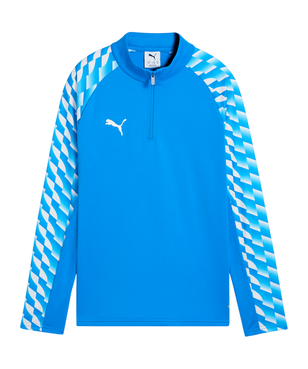 PUMA teamLIGA26 Training 1/4 Zip Top Kids Blau F02 - blau
