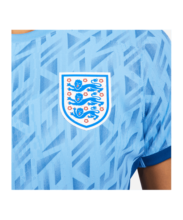 Nike England Auth. Trikot Away Frauen WM 2023 Damen Blau Weiss F462 - blau