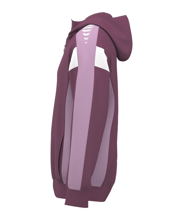 Erima Celebrate 125 Kapuzenjacke Kids Rot Fburgundylavender - rot