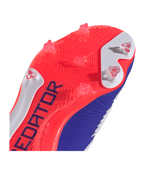 adidas Predator Elite LL FG Advancement Kids Blau Weiss - blau