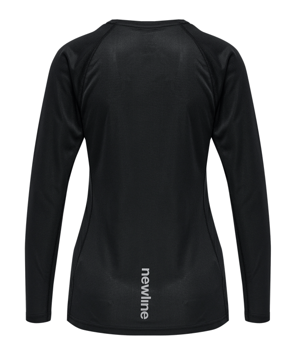 Newline Core Shirt langarm Running Damen F2001 - schwarz