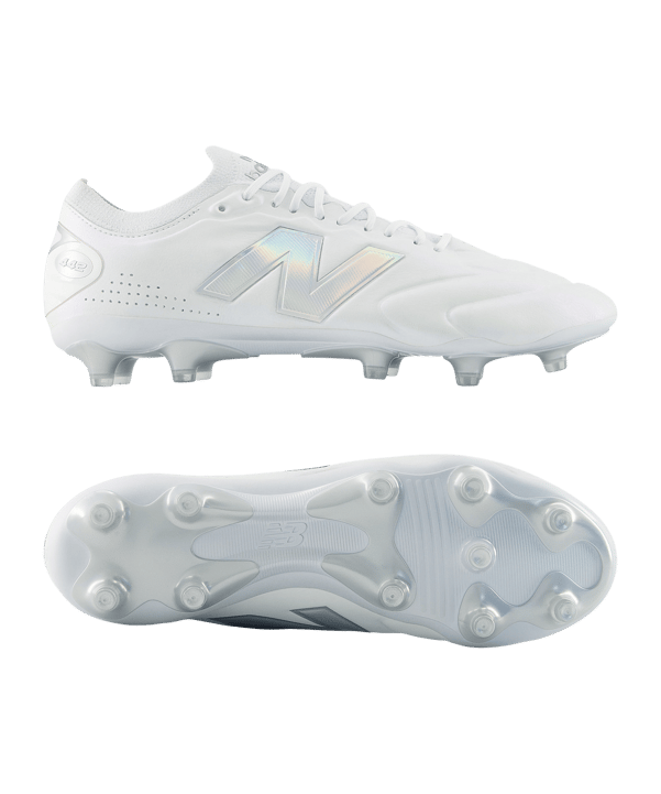 New Balance 442 Elite Knit v3 FG Infinite Light Weiß - weiss