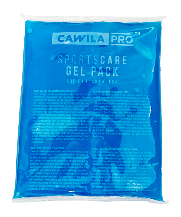 Cawila PRO Sportscare GEL PACK | 10er Set | 14 x 18 cm - weiss
