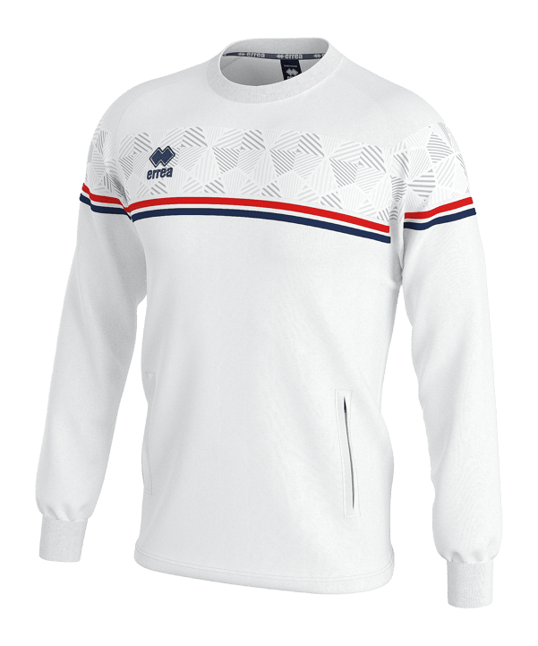 Errea Davis Sweatshirt Weiss F0512 - weiss