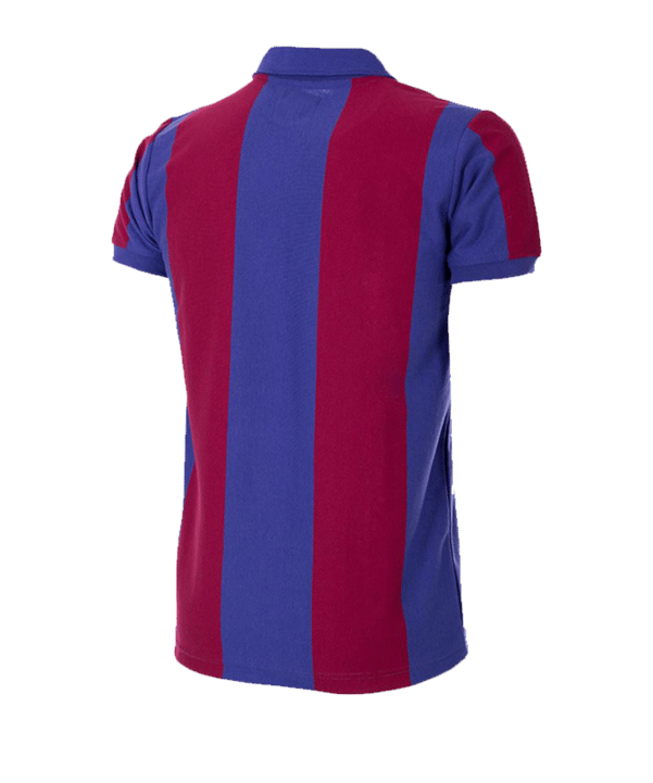 Copa FC Barcelona 1980-81 Retro T-Shirt Blau Rot - blau