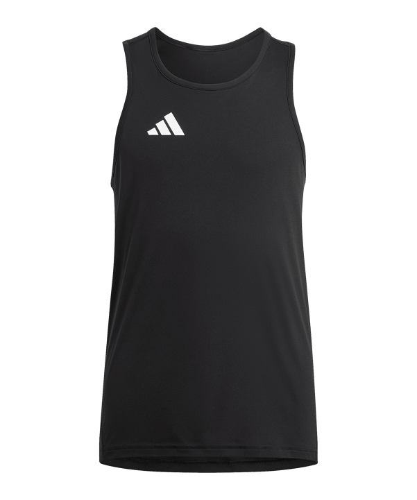 adidas Team Hemd Kids Schwarz - schwarz
