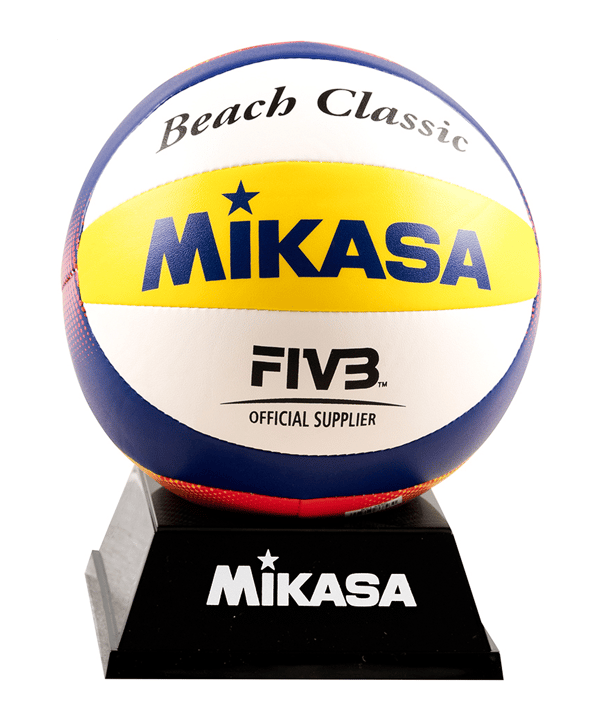 Mikasa BV1.550C Beachvolleyball Miniball Blau - blau