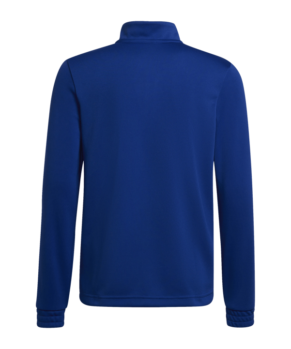adidas Entrada 22 HalfZip Sweatshirt Kids Blau - blau