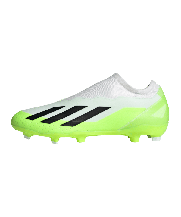 adidas X Crazyfast.3 LL FG Crazyrush Weiss Schwarz Gelb - weiss