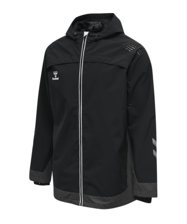 Hummel hmlLEAD Allwetterjacke Schwarz F2001 - schwarz