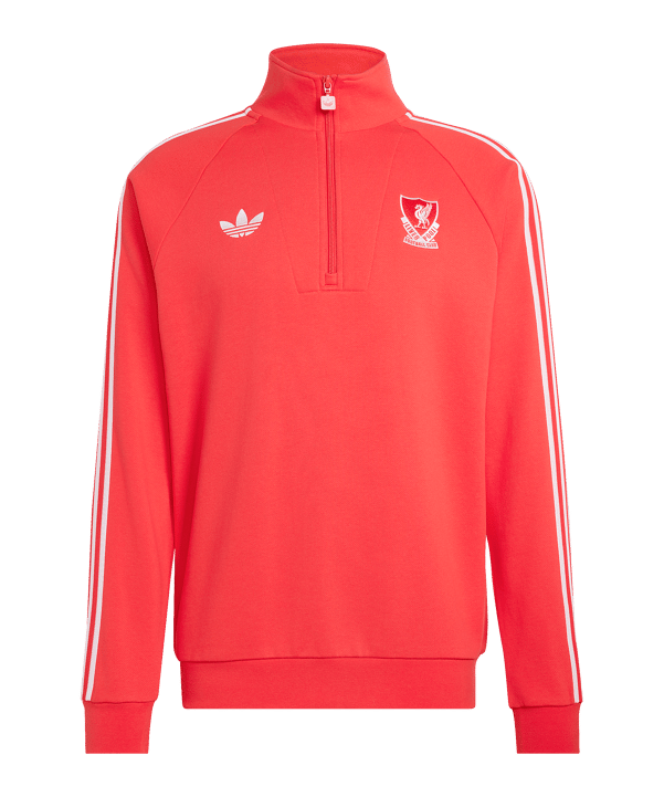 adidas FC Liverpool Originals Zip Top Rot - rot