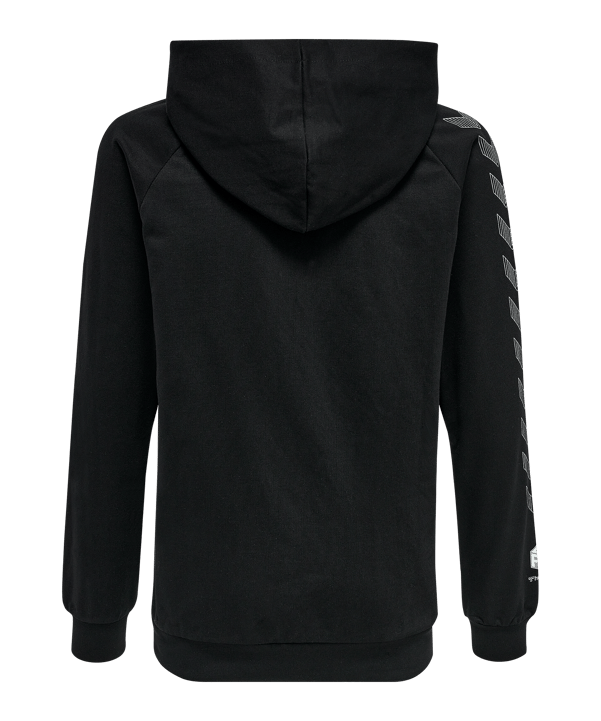 Hummel Move Grid Hoody Kids Schwarz F2001 - schwarz