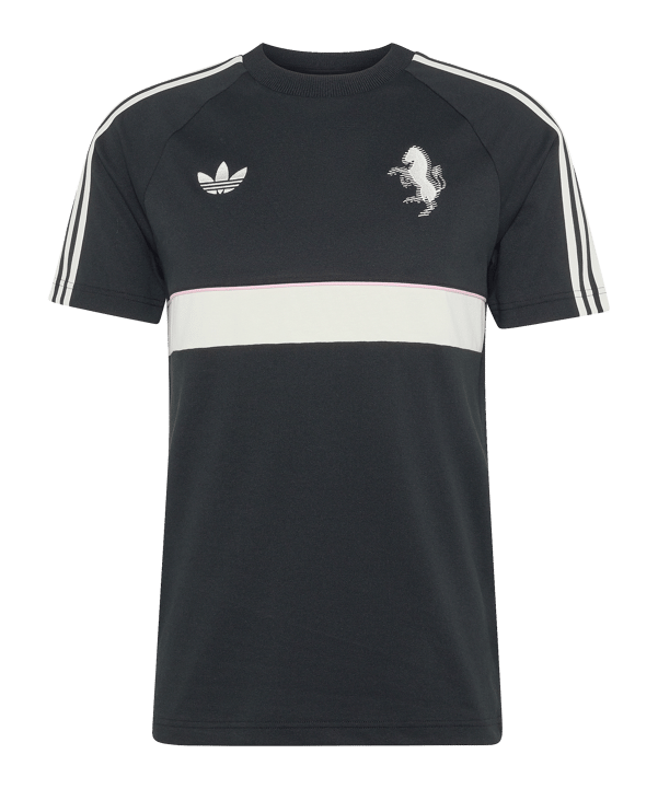 adidas Originals FC Juventus Turin T-Shirt Noir - noir