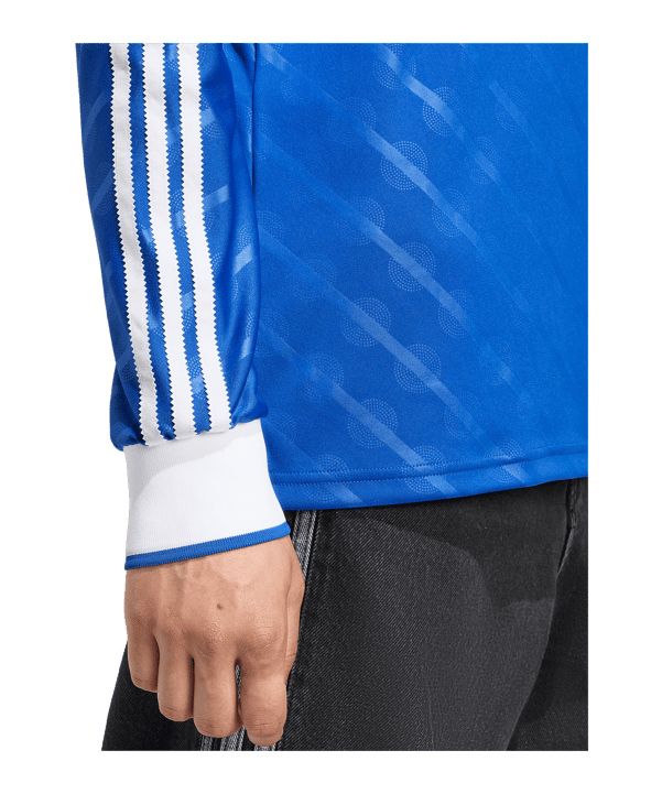 adidas Real Madrid Trikot langarm 3rd 2025/2026 Blau - blau