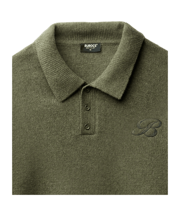 Burocs Knit Sweatshirt Grün - gruen