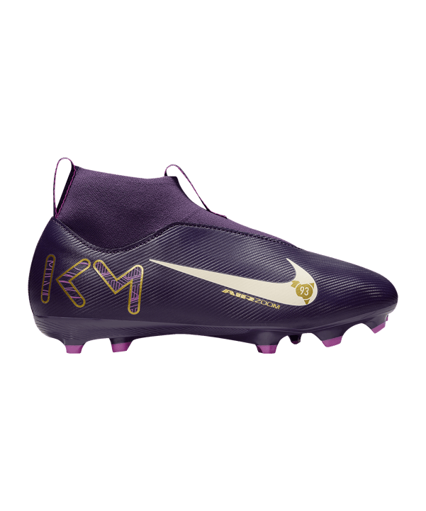 Nike Jr Air Zoom Mercurial Superfly X Academy FG/MG Kylian Mbappe Signature Kids Lila F500 - lila
