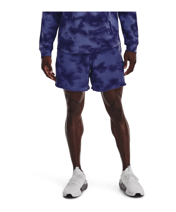 Under Armour Rival Terry 6In Short Blau F468 - blau