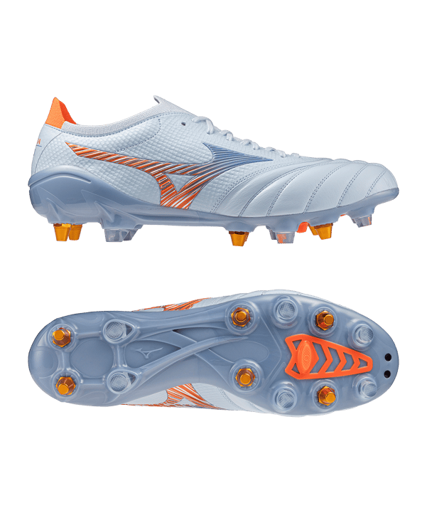 Mizuno Morelia Neo V Beta Japan Mix SG Serene Spark Blu C22 - blu