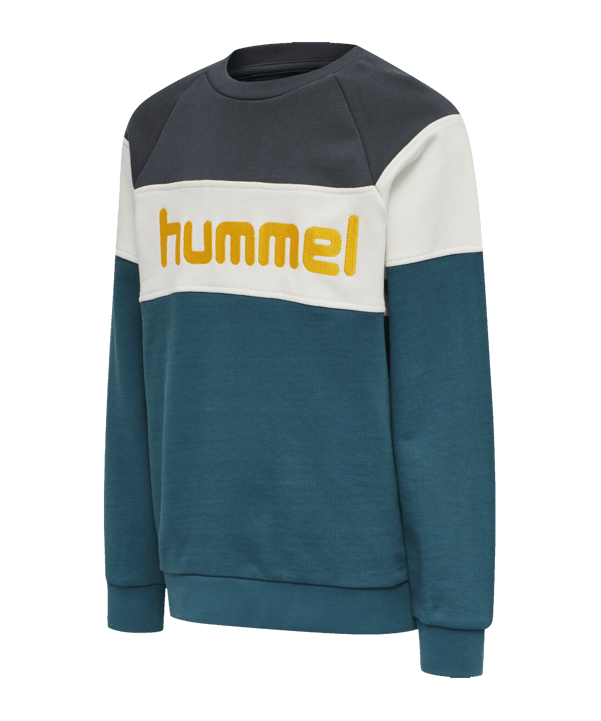 Hummel hmlCLAES Sweatshirt Kids Blau F7058 - blau