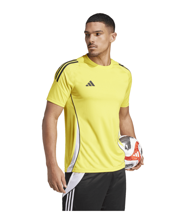 adidas Tiro 24 Trikot Gelb Weiss - gelb