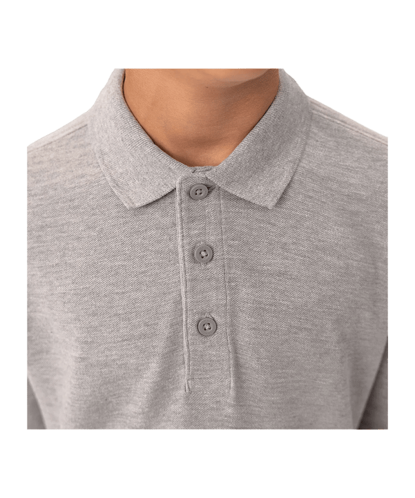 JAKO Organic Polo Shirt Kids Grau F520 - grau
