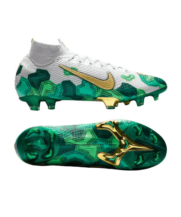 Nike Mercurial Superfly VII Elite Mbappe SE FG F093 - weiss