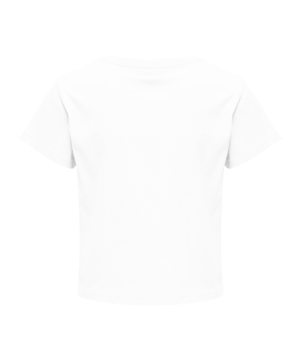 Hummel hmlLEGACY Cropped T-Shirt Damen Weiss F9124 - weiss