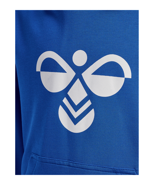 Hummel Cuatro Hoody Kids Blau F7129 - blau