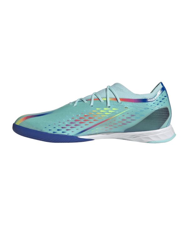 adidas X Speedportal.1 IN Al Rihla Türkis Blau - blau