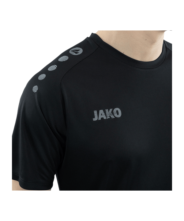 JAKO Light Flow T-Shirt Schwarz F800 - schwarz