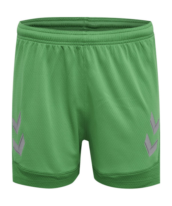 Hummel hmlLEAD Poly Short Damen Grün F6235 - gruen