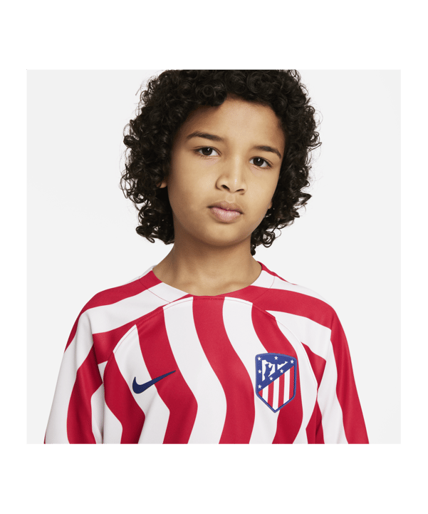 Nike Atletico Madrid Trikot Home 22/23 Kids F101 - weiss
