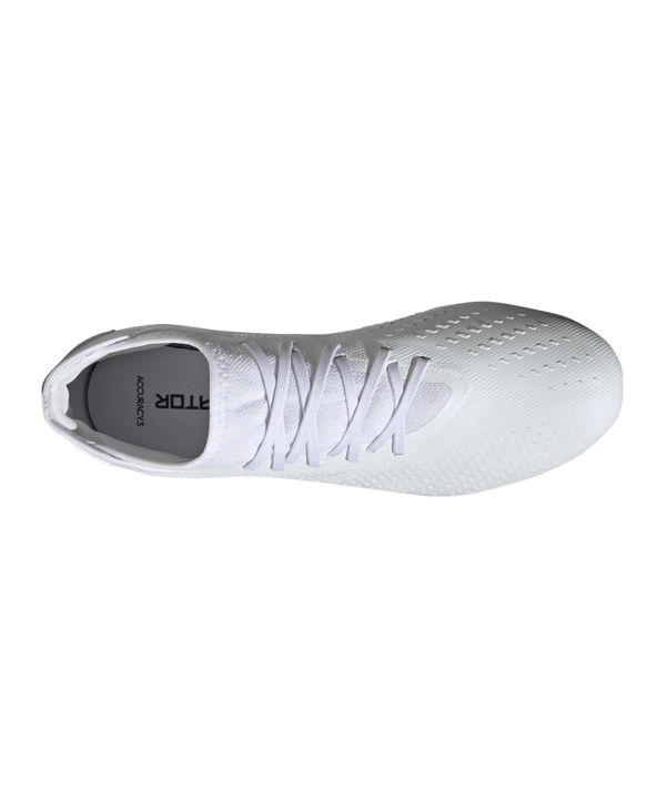adidas Predator Accuracy.3 MG Pearlized Weiss - weiss