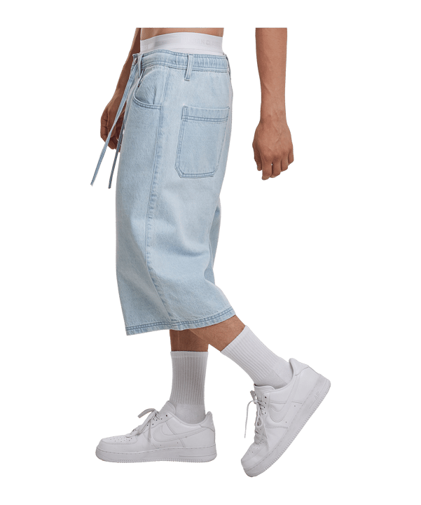 Urban Classic Skater with Drawcord Short Blau - blau