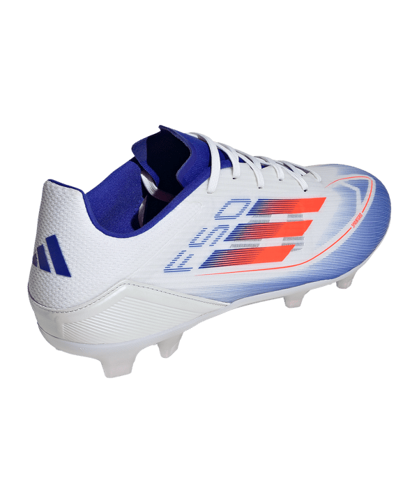 adidas F50 League FG/MG Advancement Weiss Rot - weiss