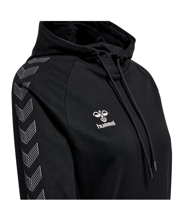 Hummel Move Grid Hoody Damen Schwarz F2001 - schwarz