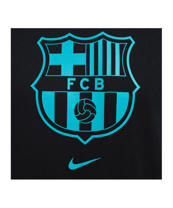 Nike FC Barcelona T-Shirt Schwarz F011 - schwarz