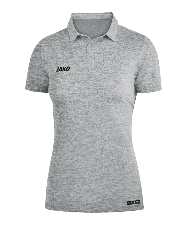 JAKO Premium Basics Poloshirt Damen Grau F40 - grau