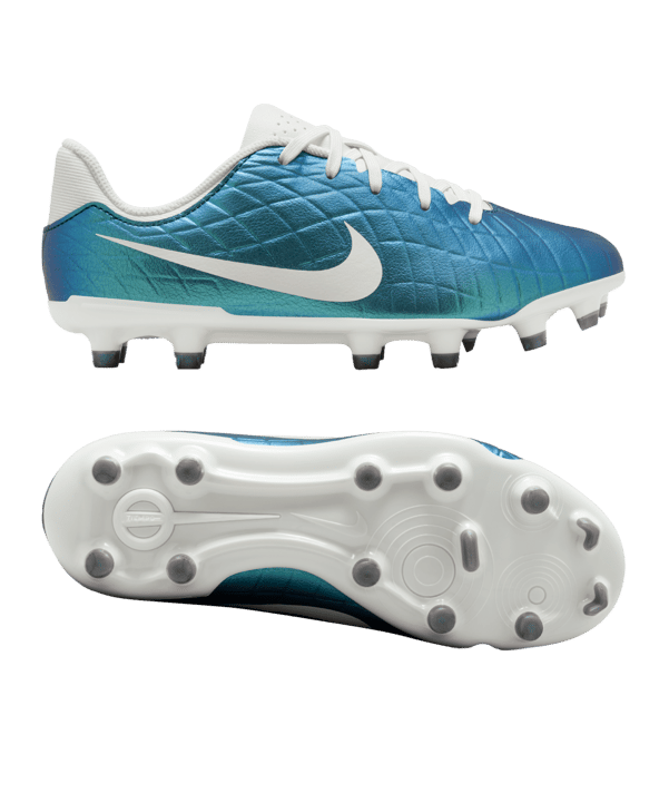 Nike Jr Tiempo Legend X Academy FG/MG Emerald Kids Grün Beige F300 - gruen
