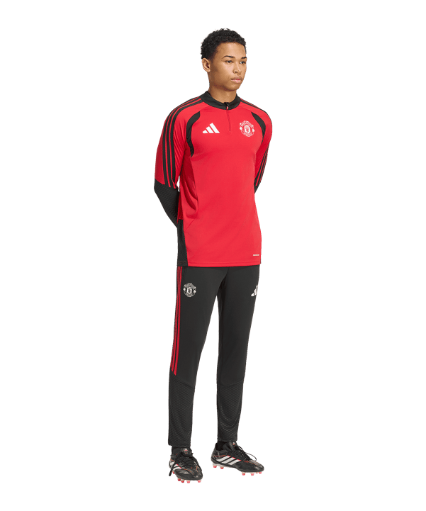 adidas Manchester United Tiro Sweatshirt Rot - rot
