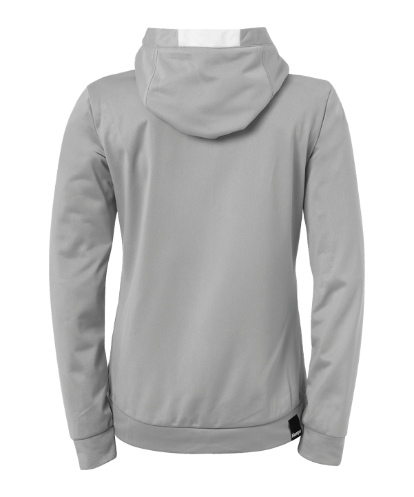 Kempa Player Kapuzenjacke Damen Grau Weiss F11 - grau