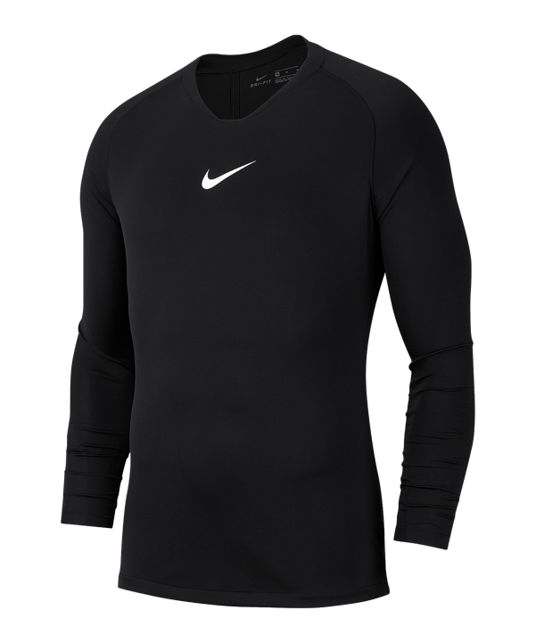 Nike Park First Layer Top Schwarz F010 - schwarz