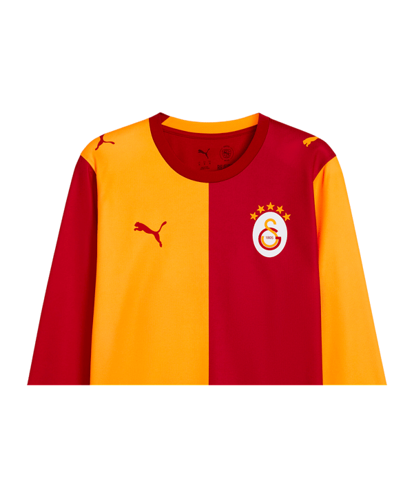PUMA Galatasaray Istanbul Replica Maglia maniche lunghe Home 2026/2027 Rosso C01 - rosso