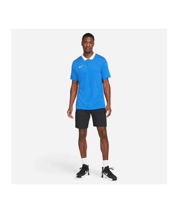 Nike Park 20 Poloshirt Blau Weiss F463 - blau
